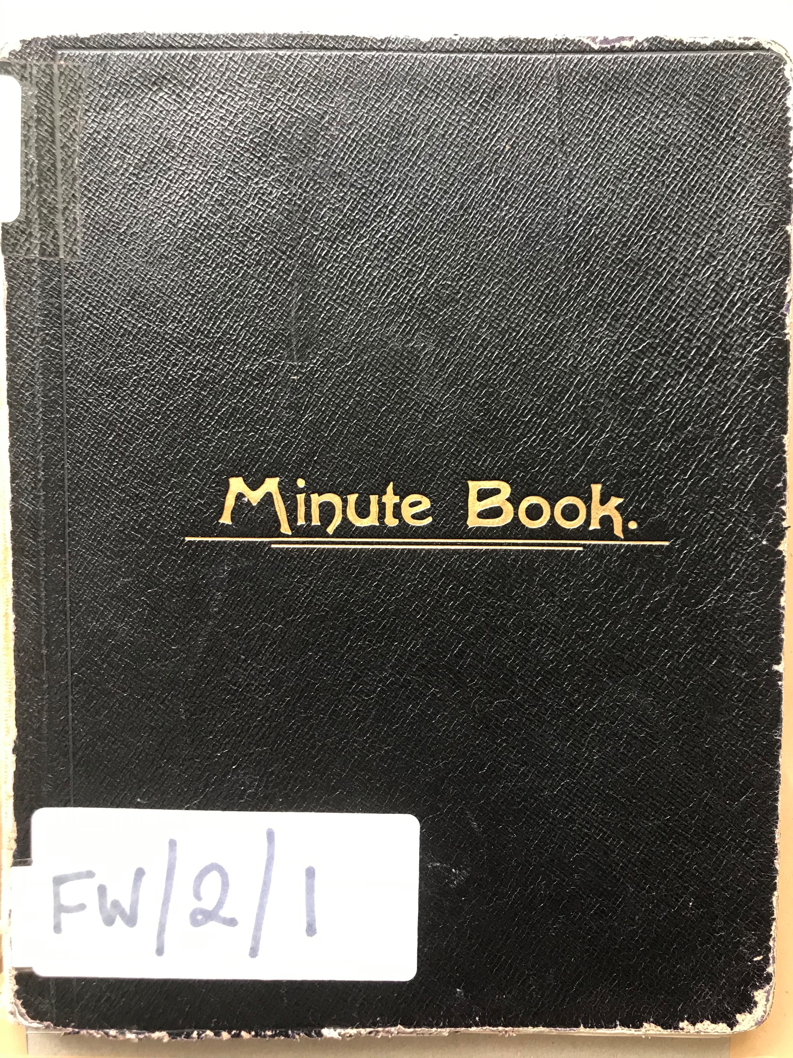 Minute Book FW 2 11