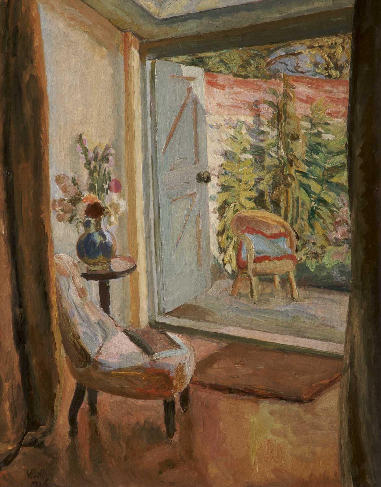 View into a Garden, 1926 by Vanessa Bell