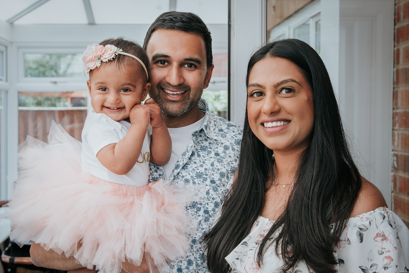 Nik Gandhi, Sheetal Gandhi and Neya Gandhi