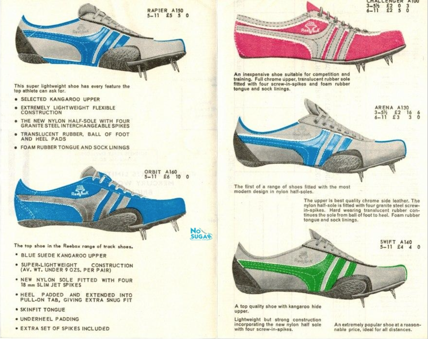 Reebok advert 1960s
