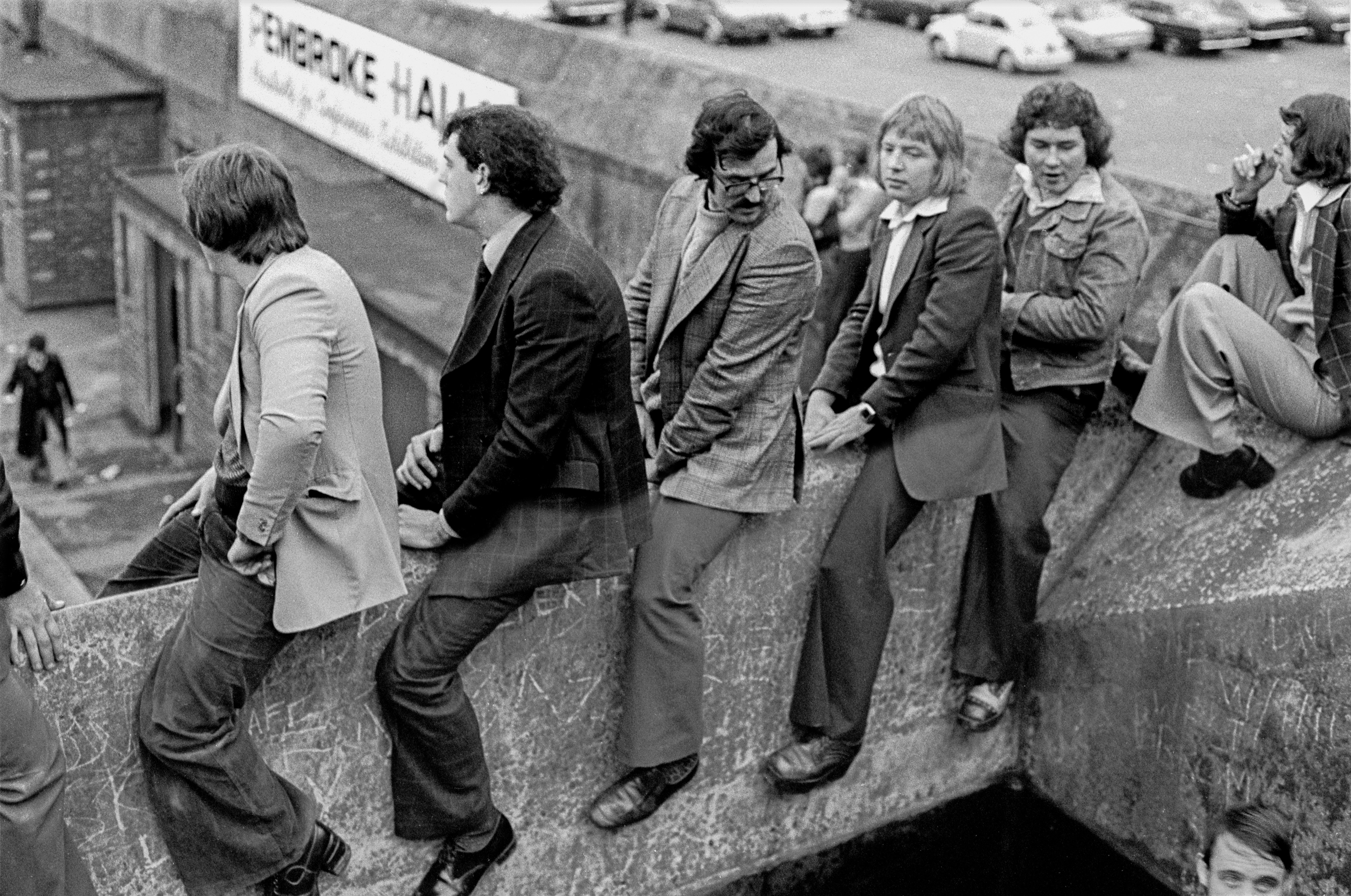 Spectators at Burnden Park 1970s