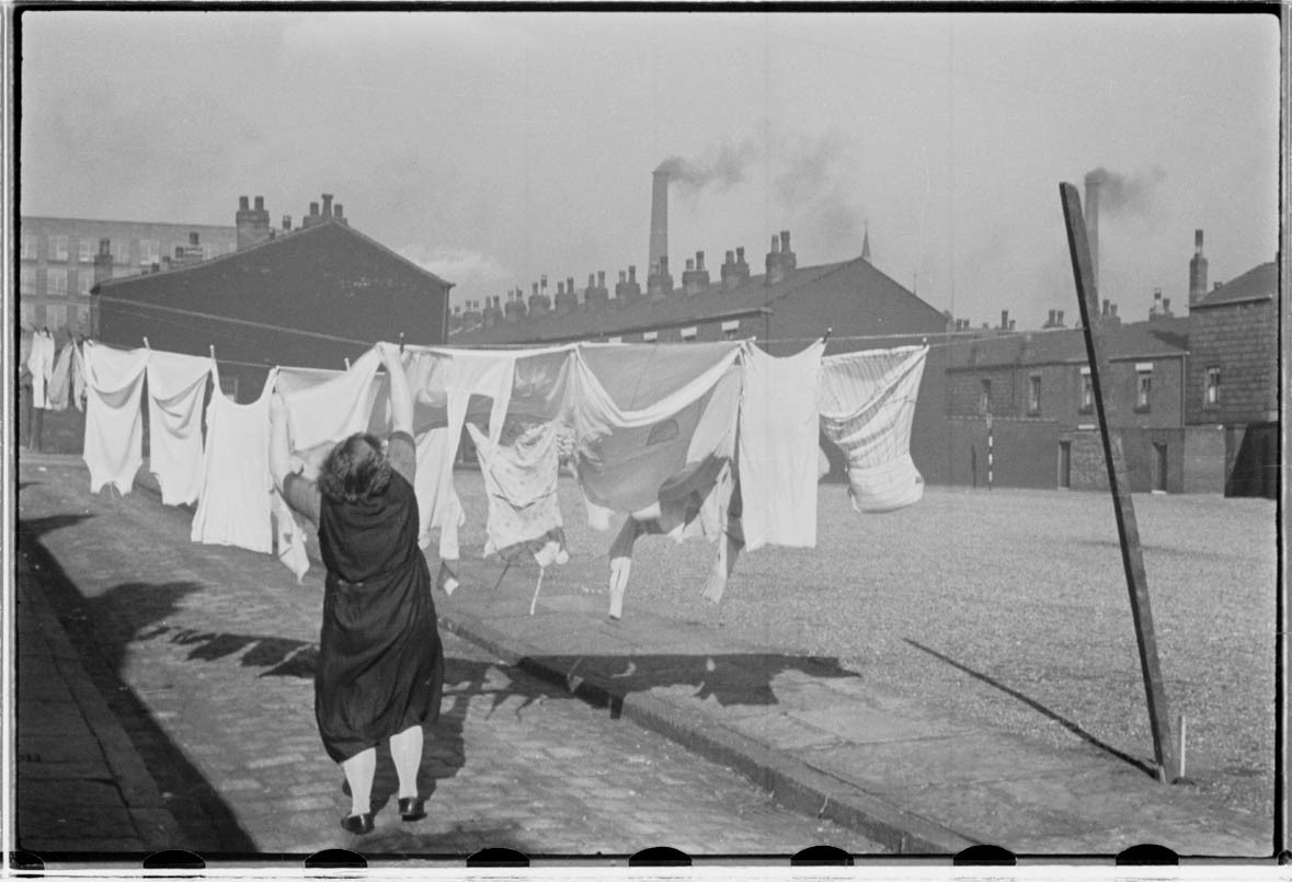 Washing Lines 1 by Humphrey Spender