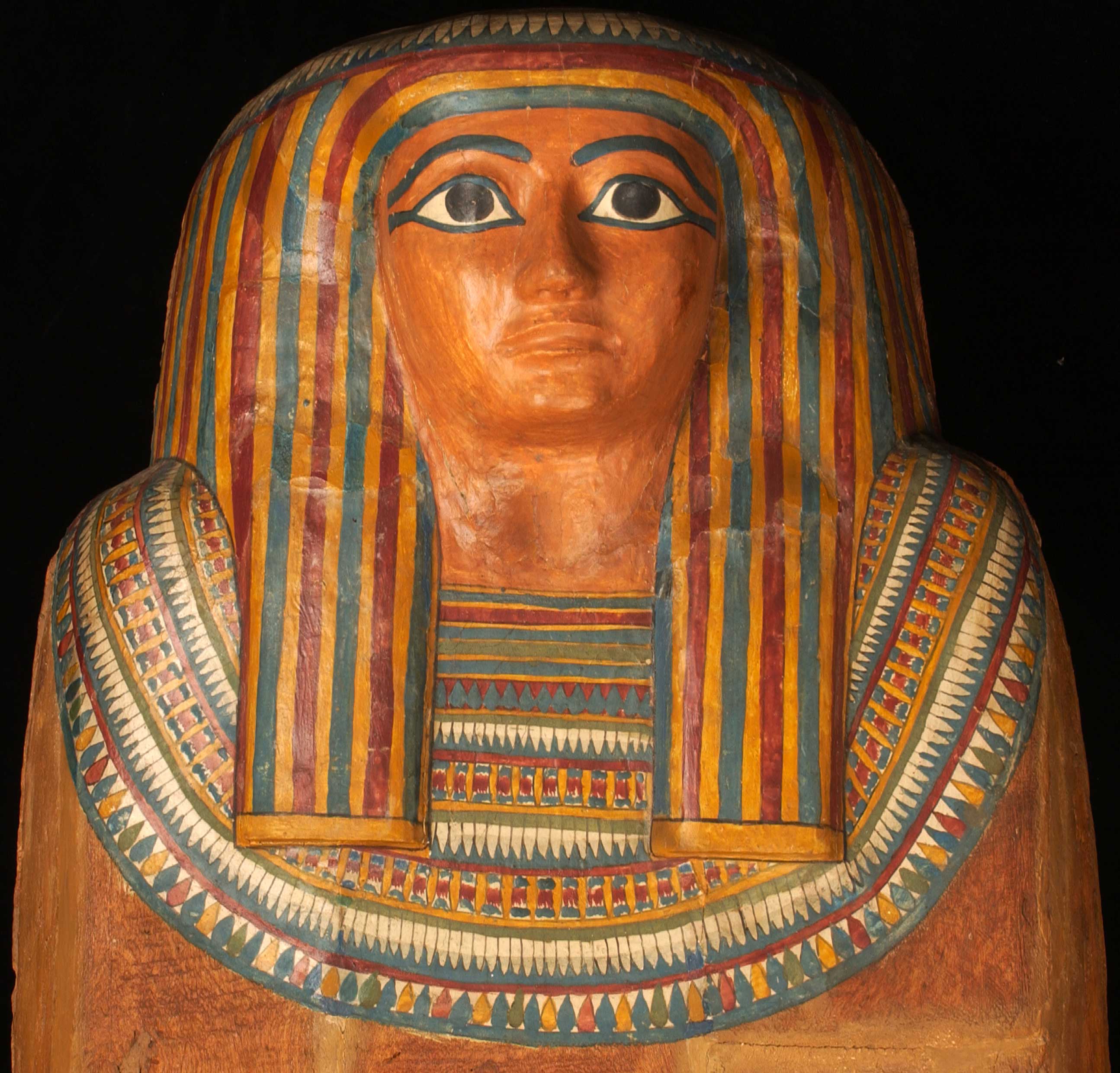 Detail of Tenkhaykhetes coffin lid