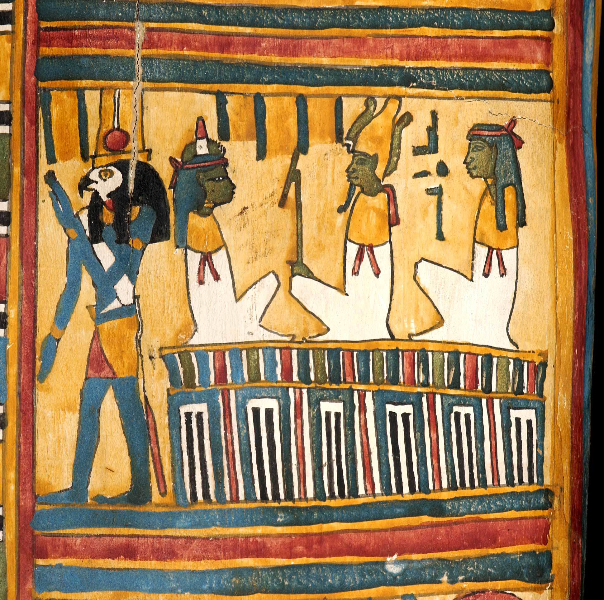 Detail of the mummycase of Takhenmes