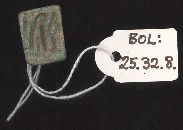 Button-seal amulet