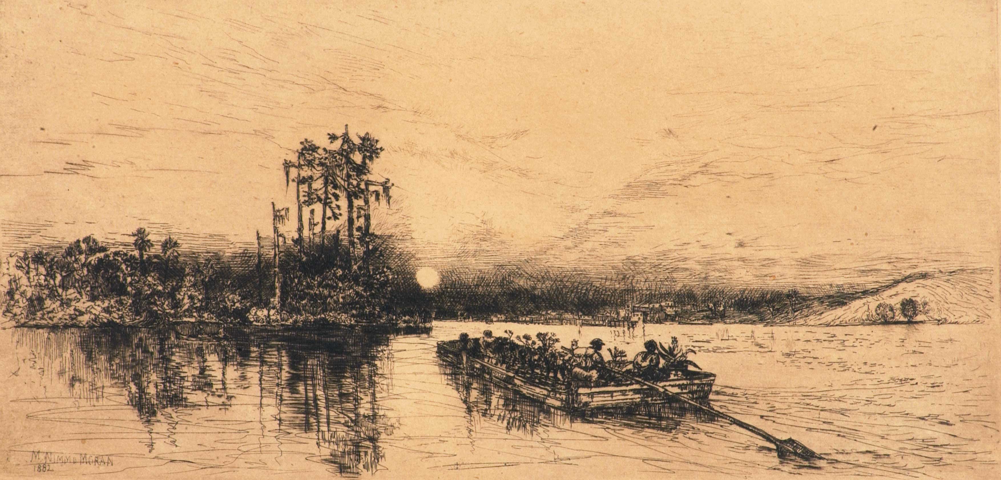 On the St. John's River, Florida