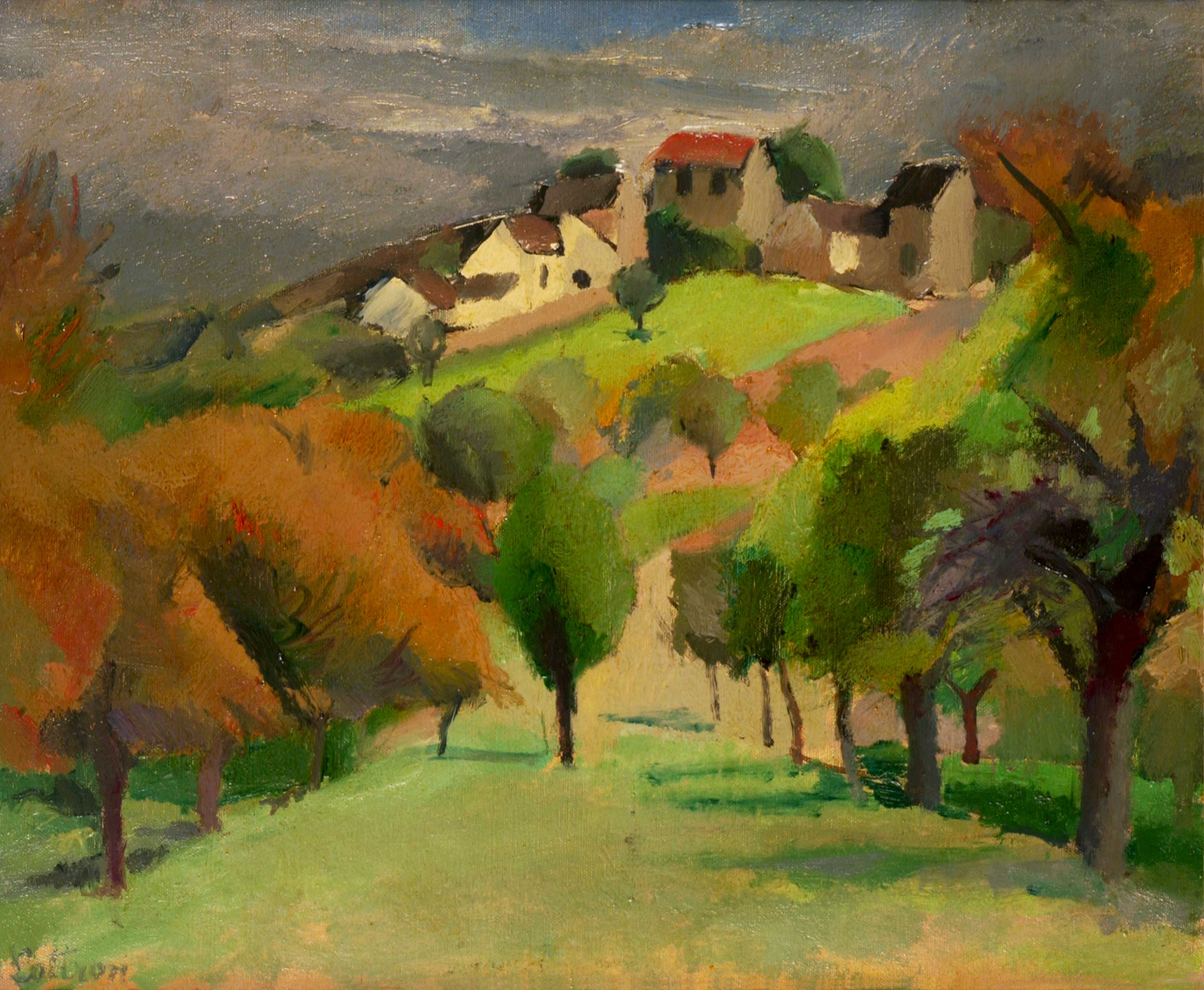 Landscape with Village