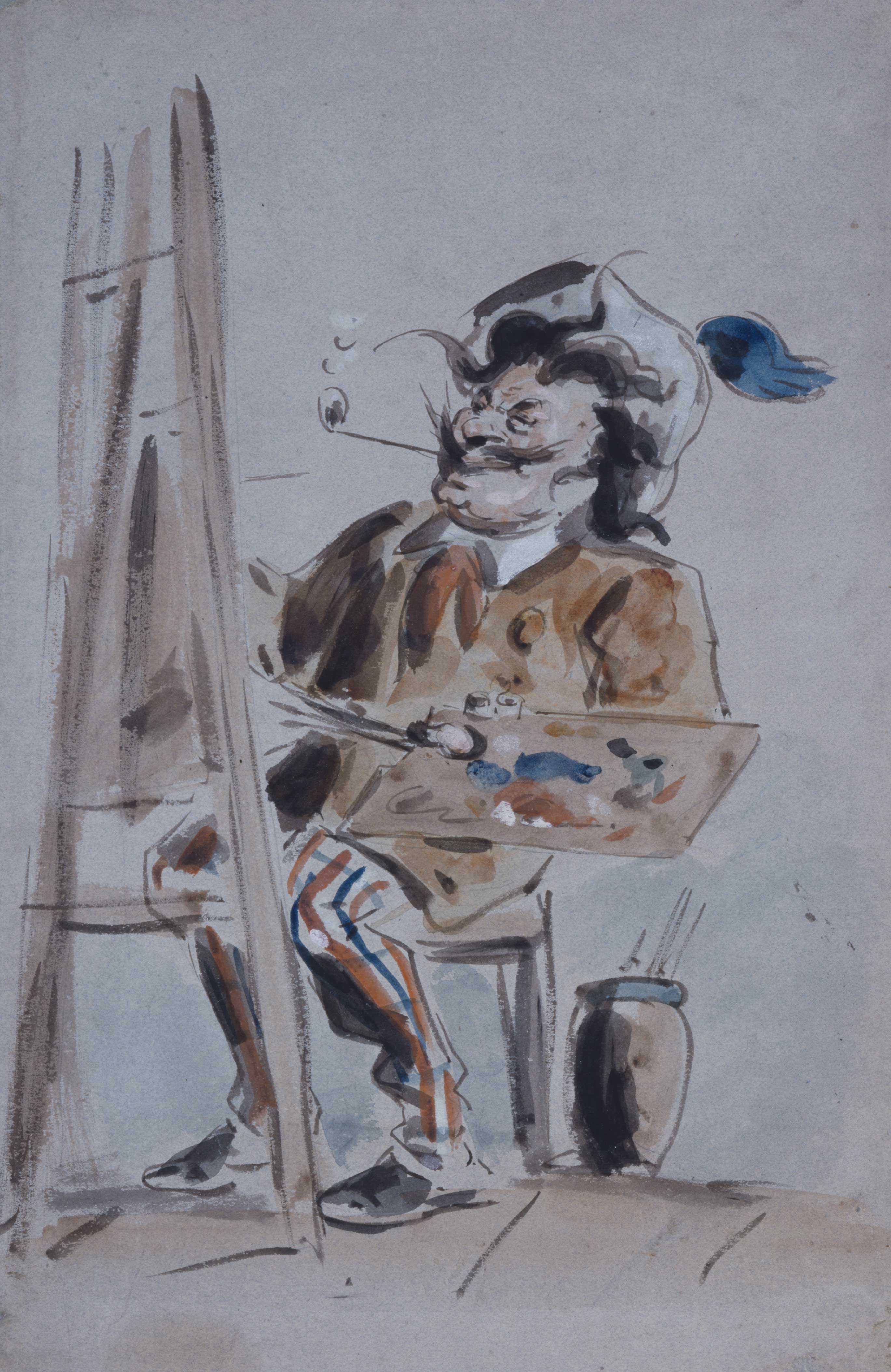 Caricature of an Artist