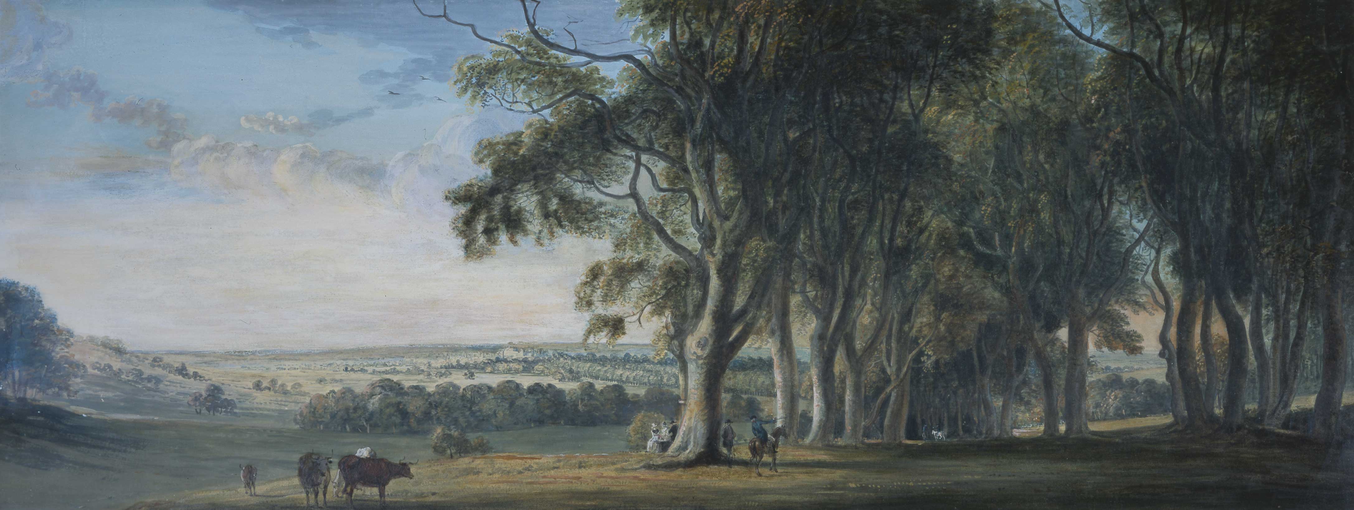 View of Windsor from Snow Hill in the Great Park