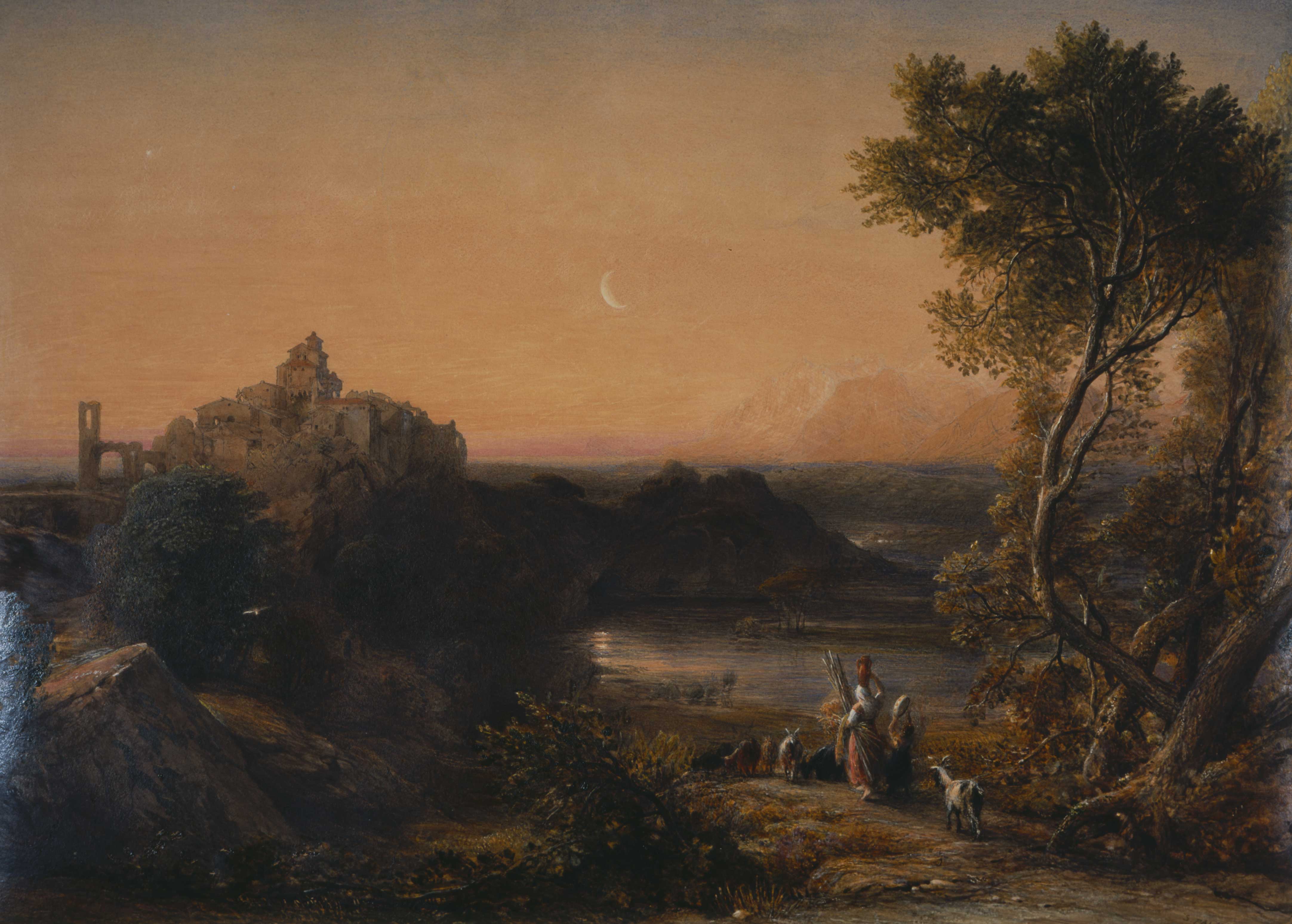 Papigno on the Nar, below the Falls of Terni