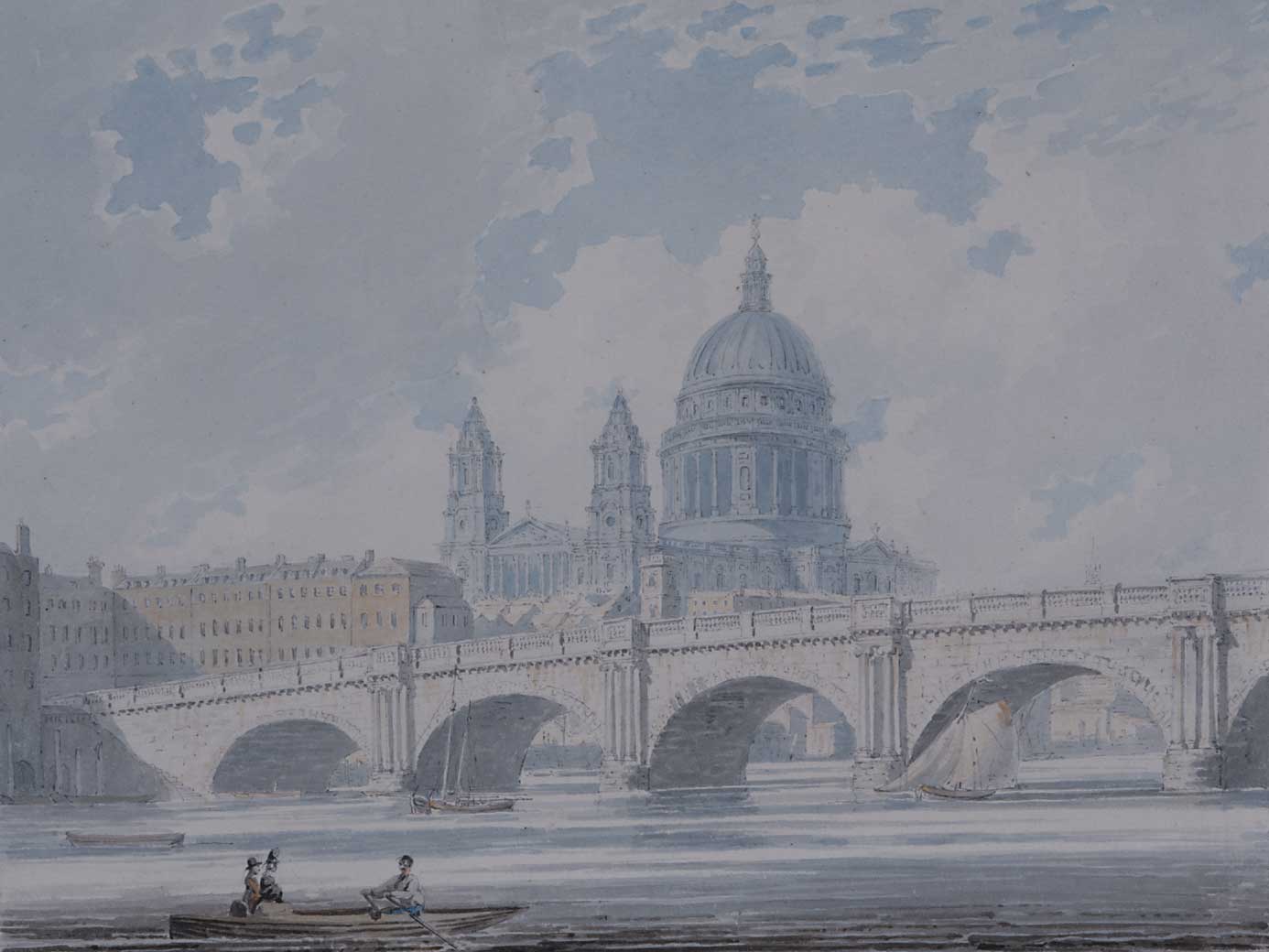 St. Paul's Cathedral from Old Blackfriars Bridge