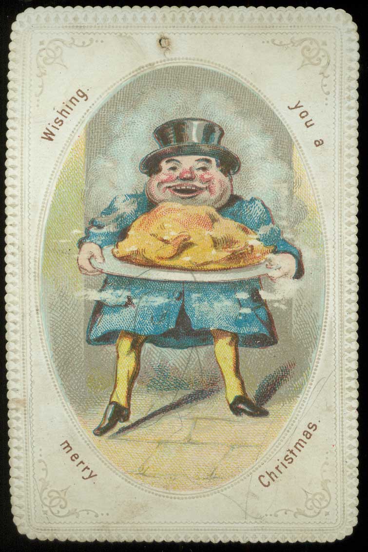 Victorian Christmas card