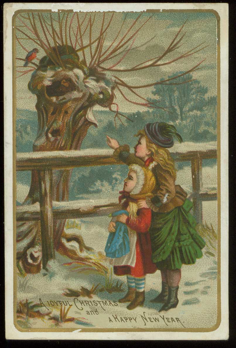 Victorian Christmas card