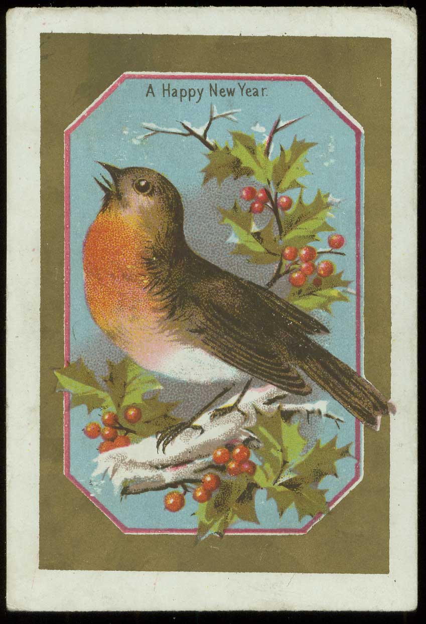 Victorian Christmas card