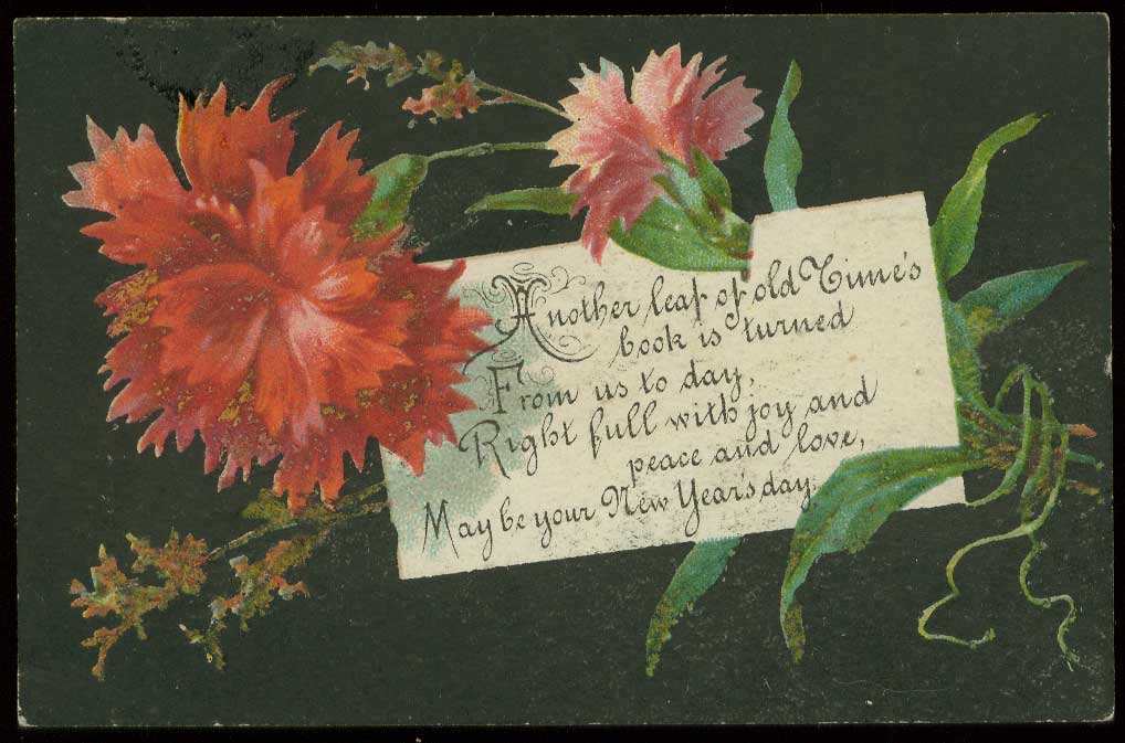Victorian Christmas card