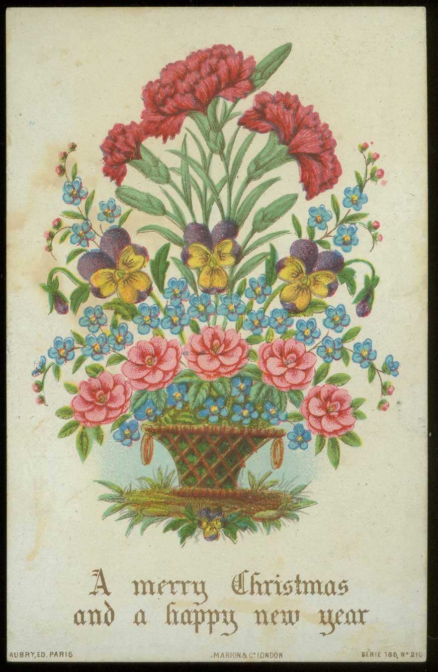Victorian Christmas card