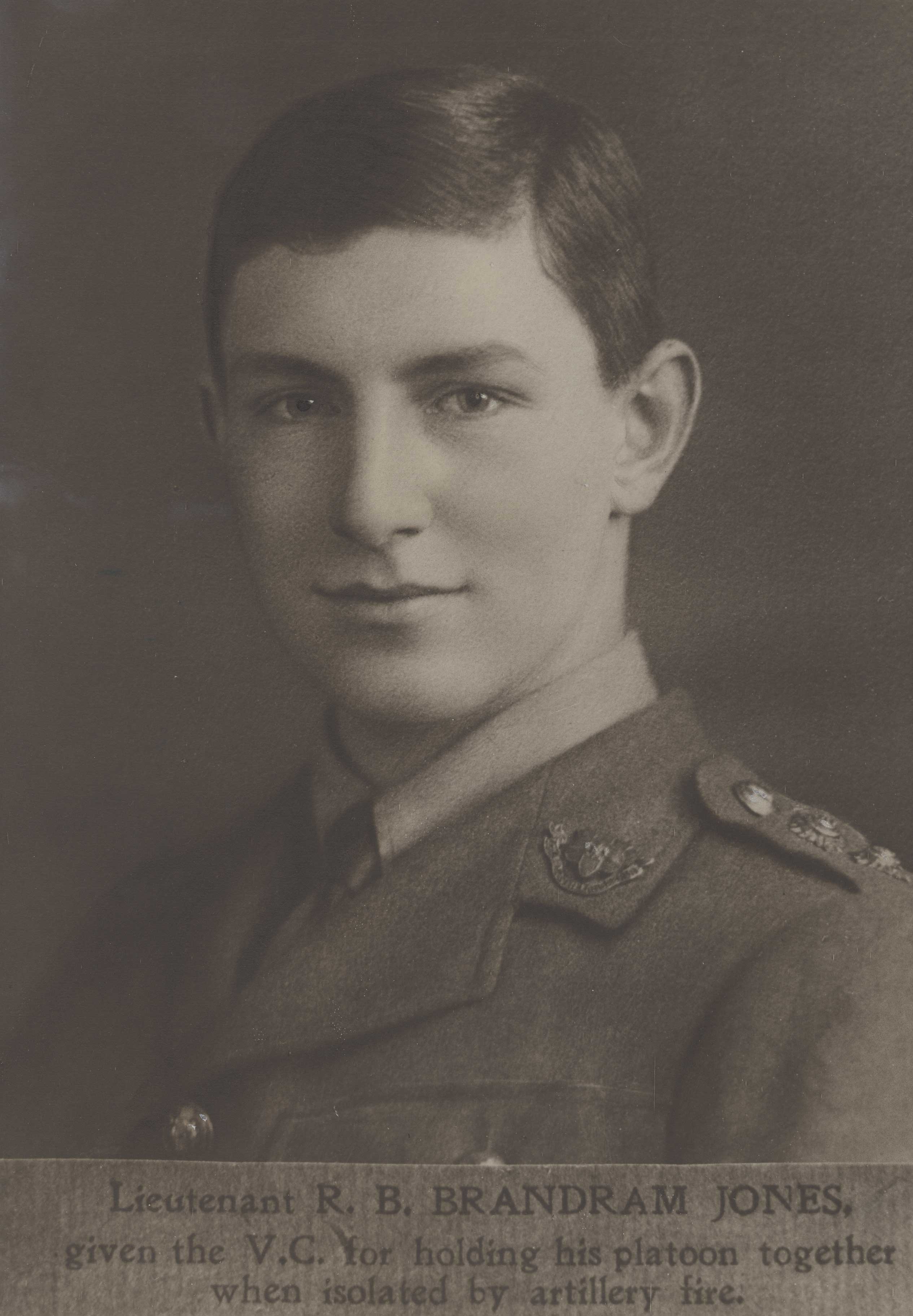 Portrait of Lieutenant Brandram Jones