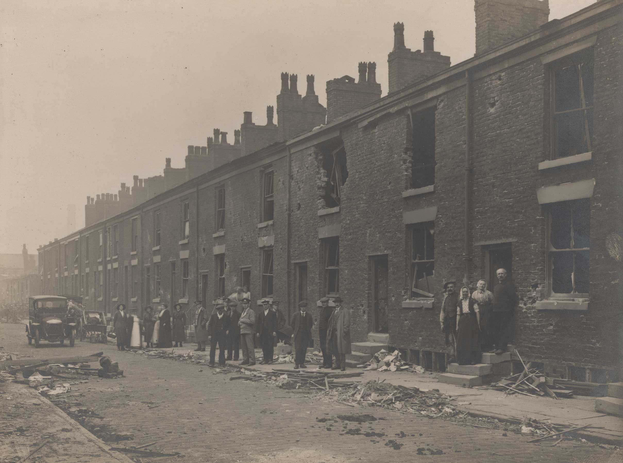 Zeppelin raid, Kirk Street