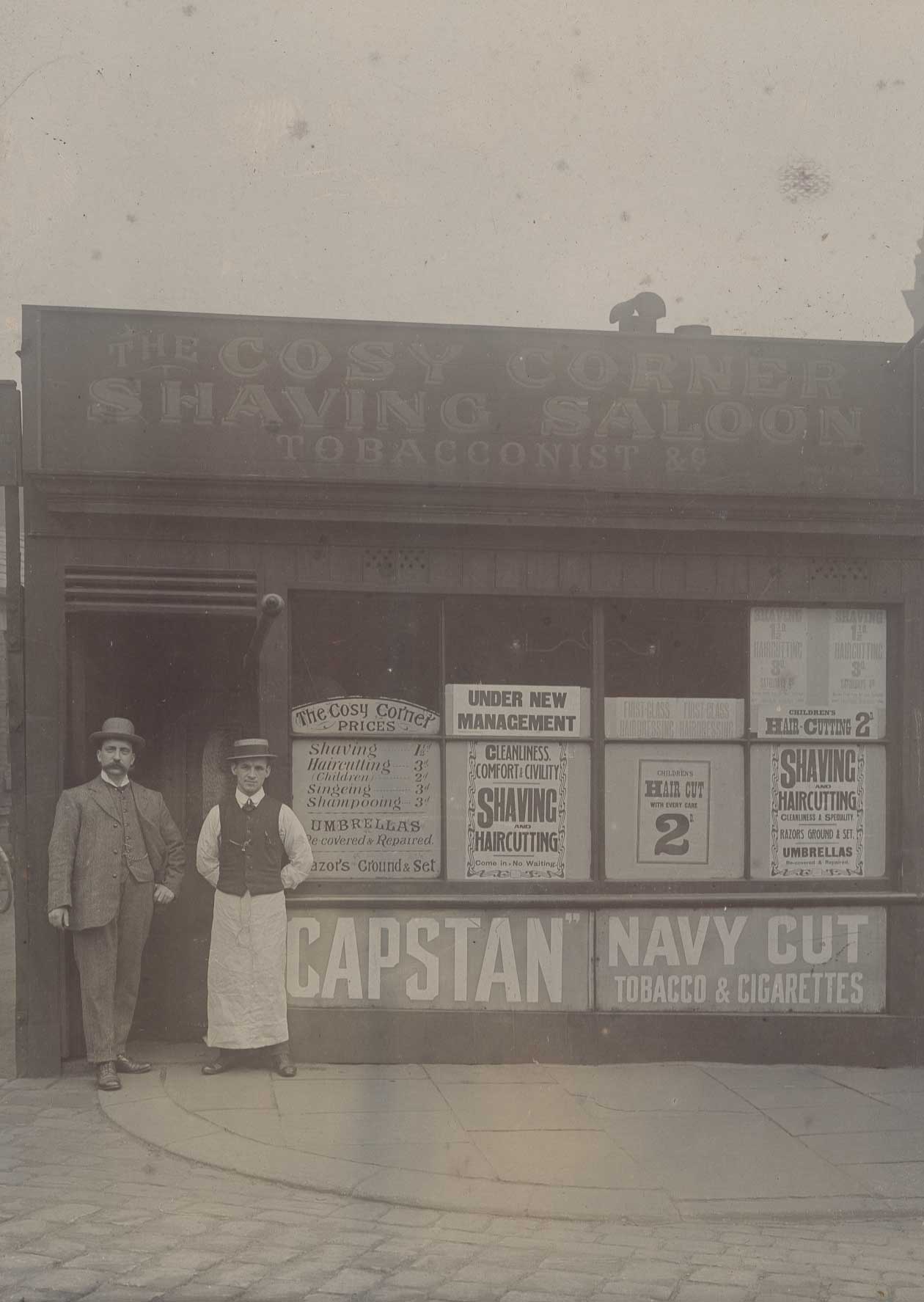 Cosy Corner Shaving Saloon