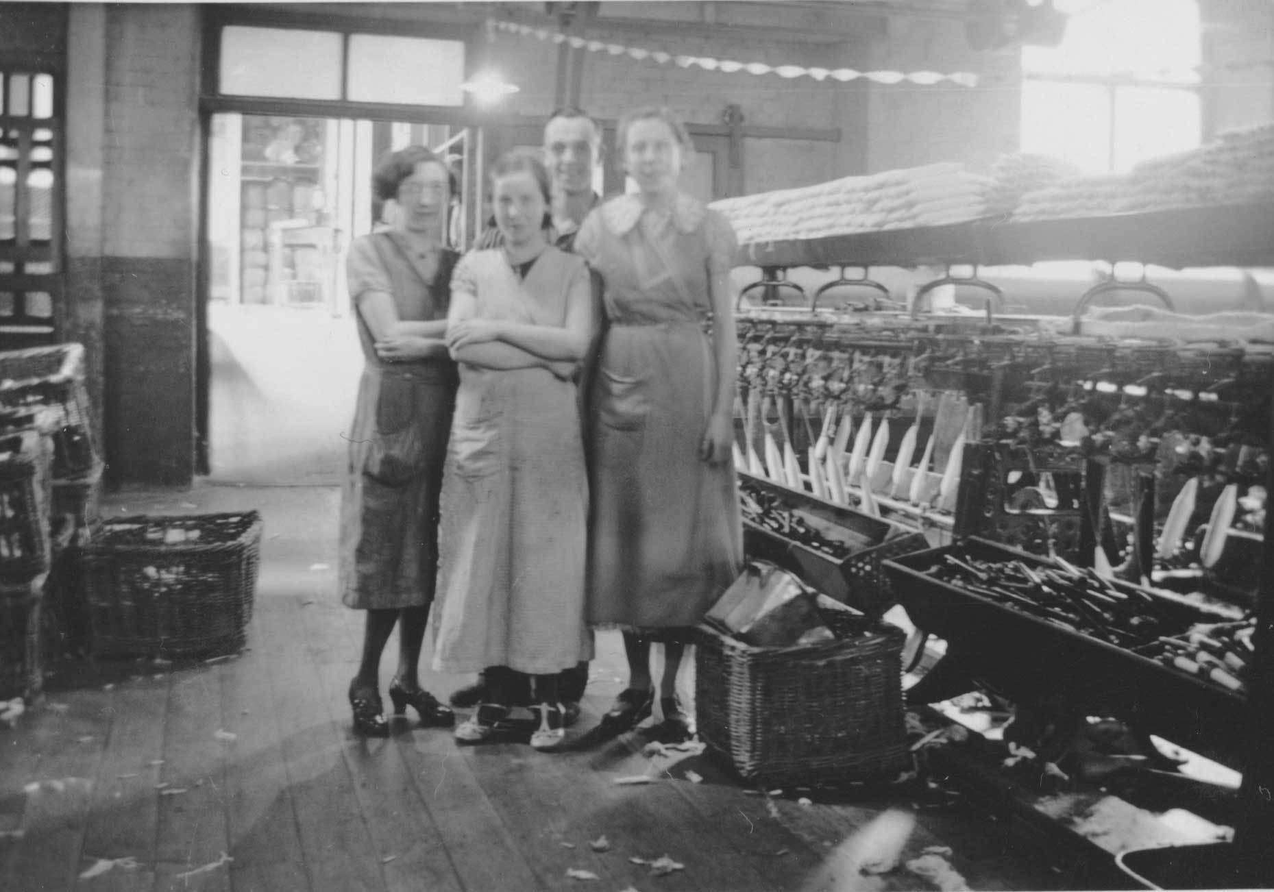 Barlow and Jones staff celebrate 1937 Coronation