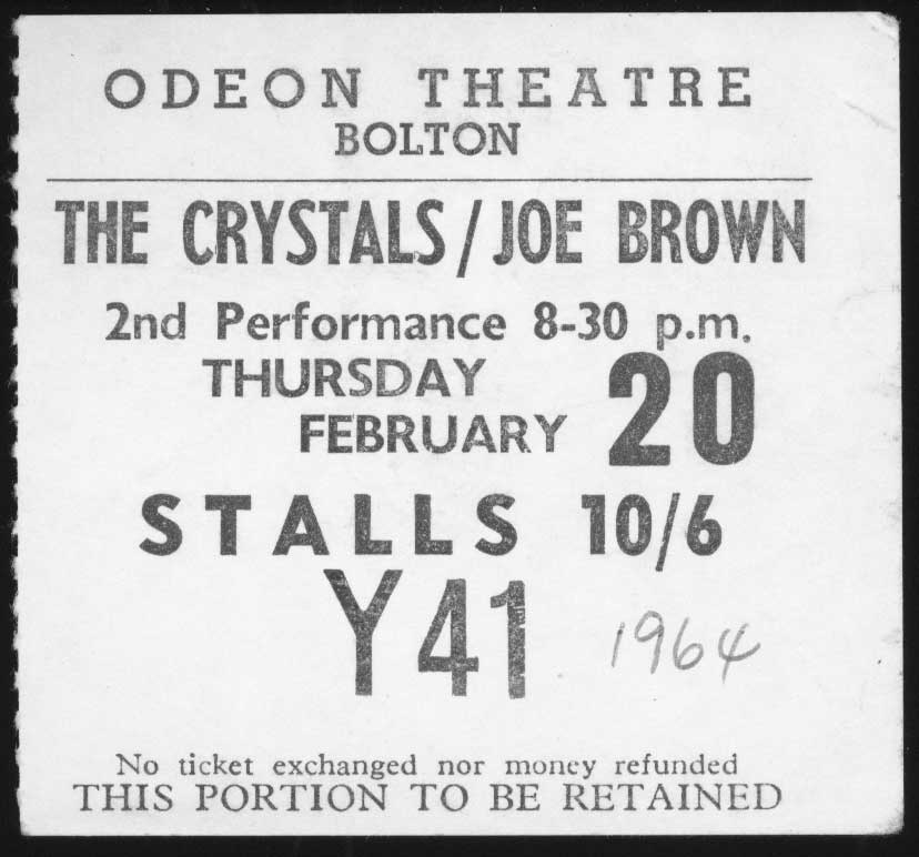 Ticket for Odeon Theatre