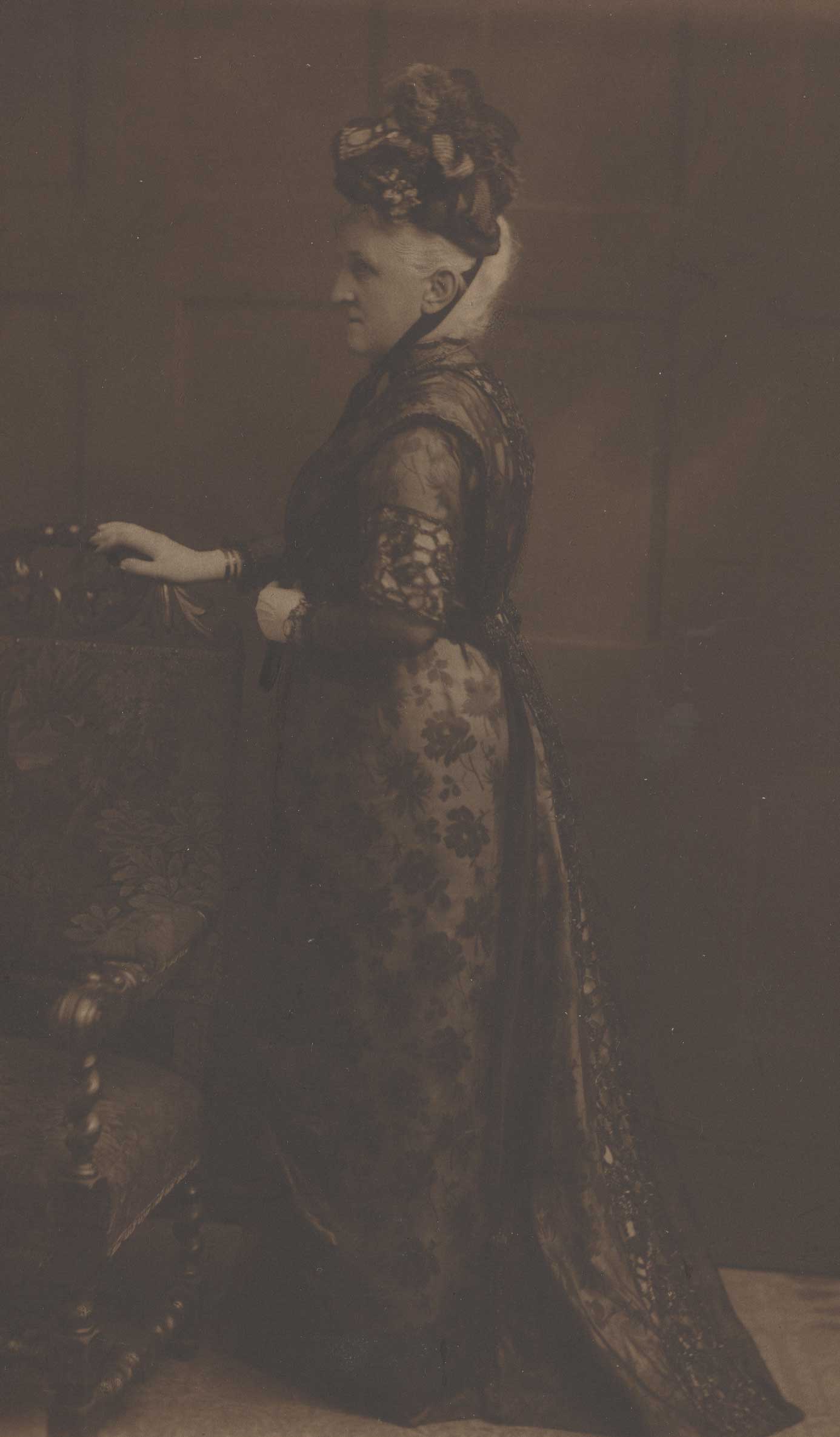 Portrait of Mrs E. Taylor
