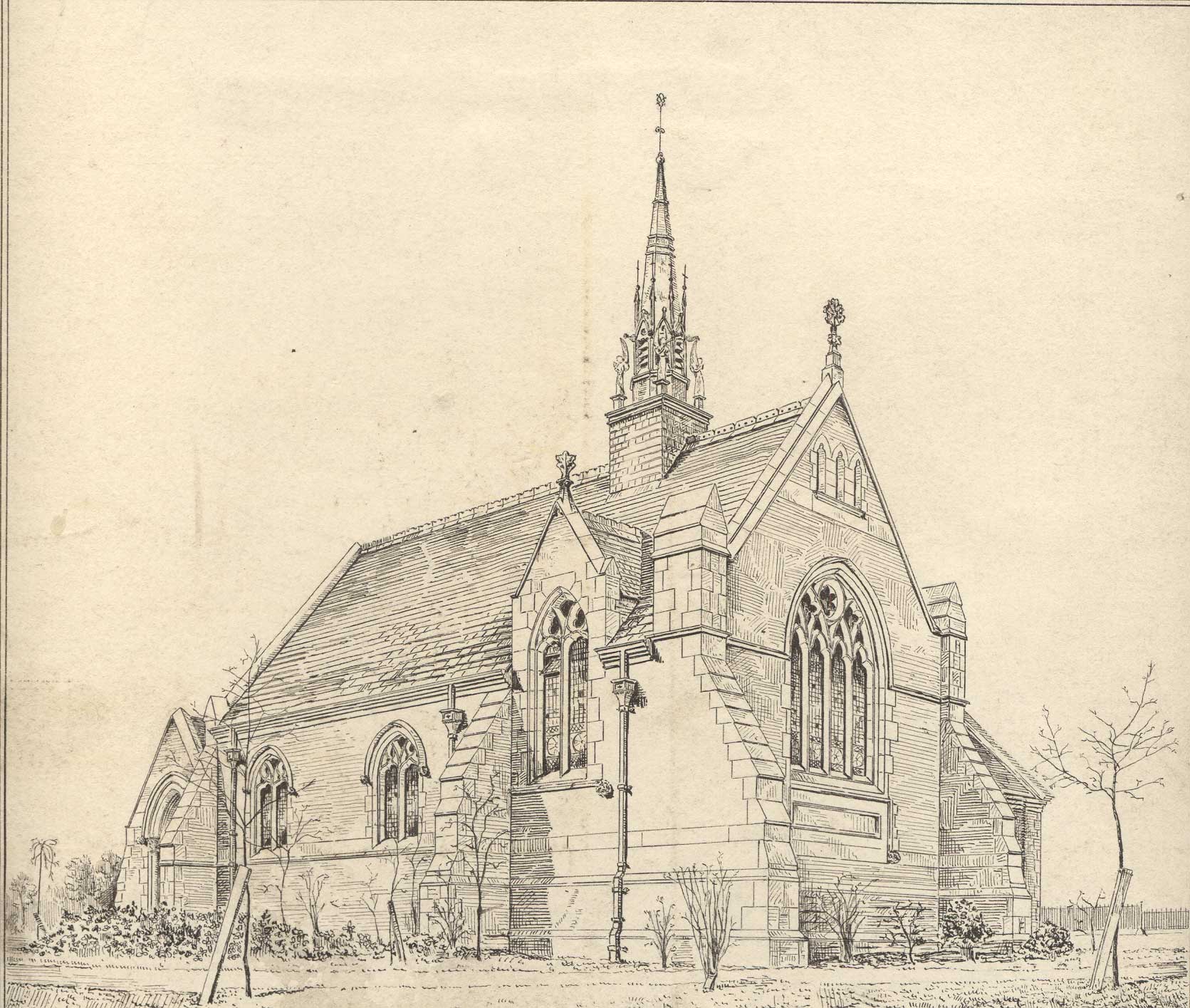 Astley Bridge Cemetery Chapel 1