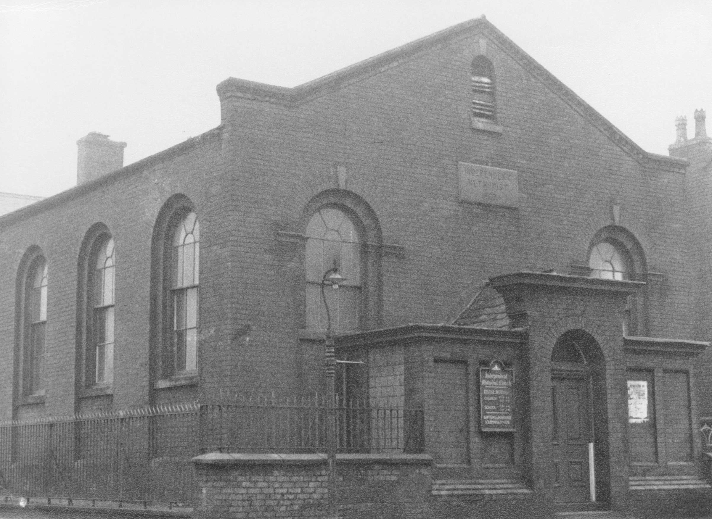 Ellesmere Street Independent Methodist Church 1